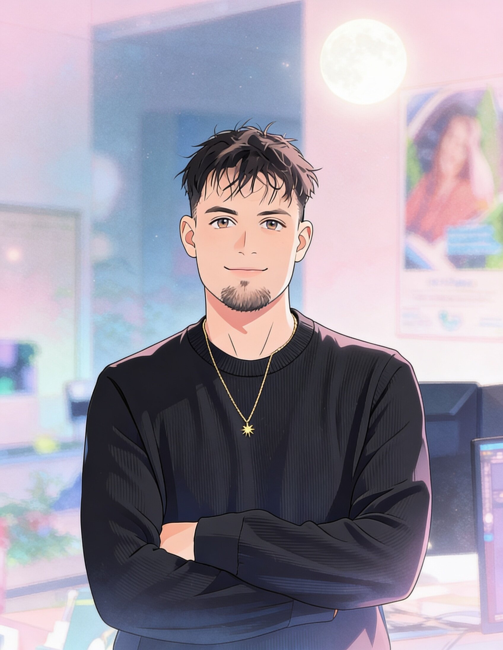 Martin en style Japan Anime