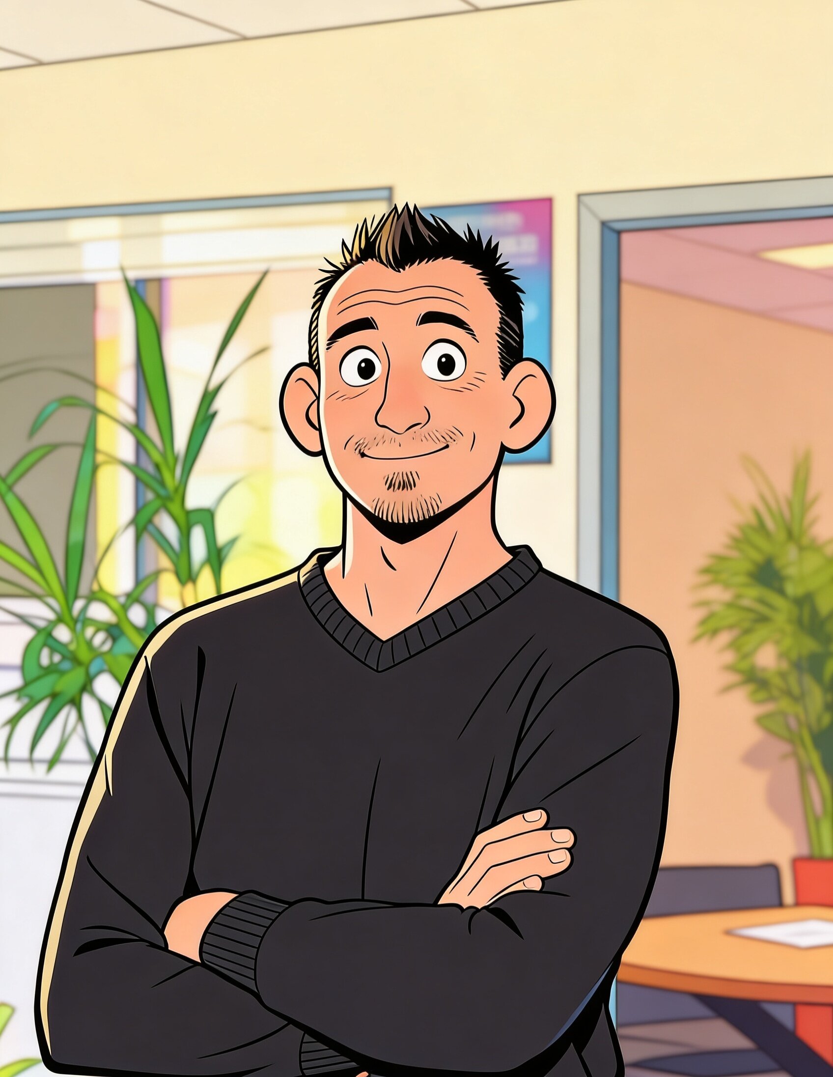 Pierre en style BD Franco-Belge