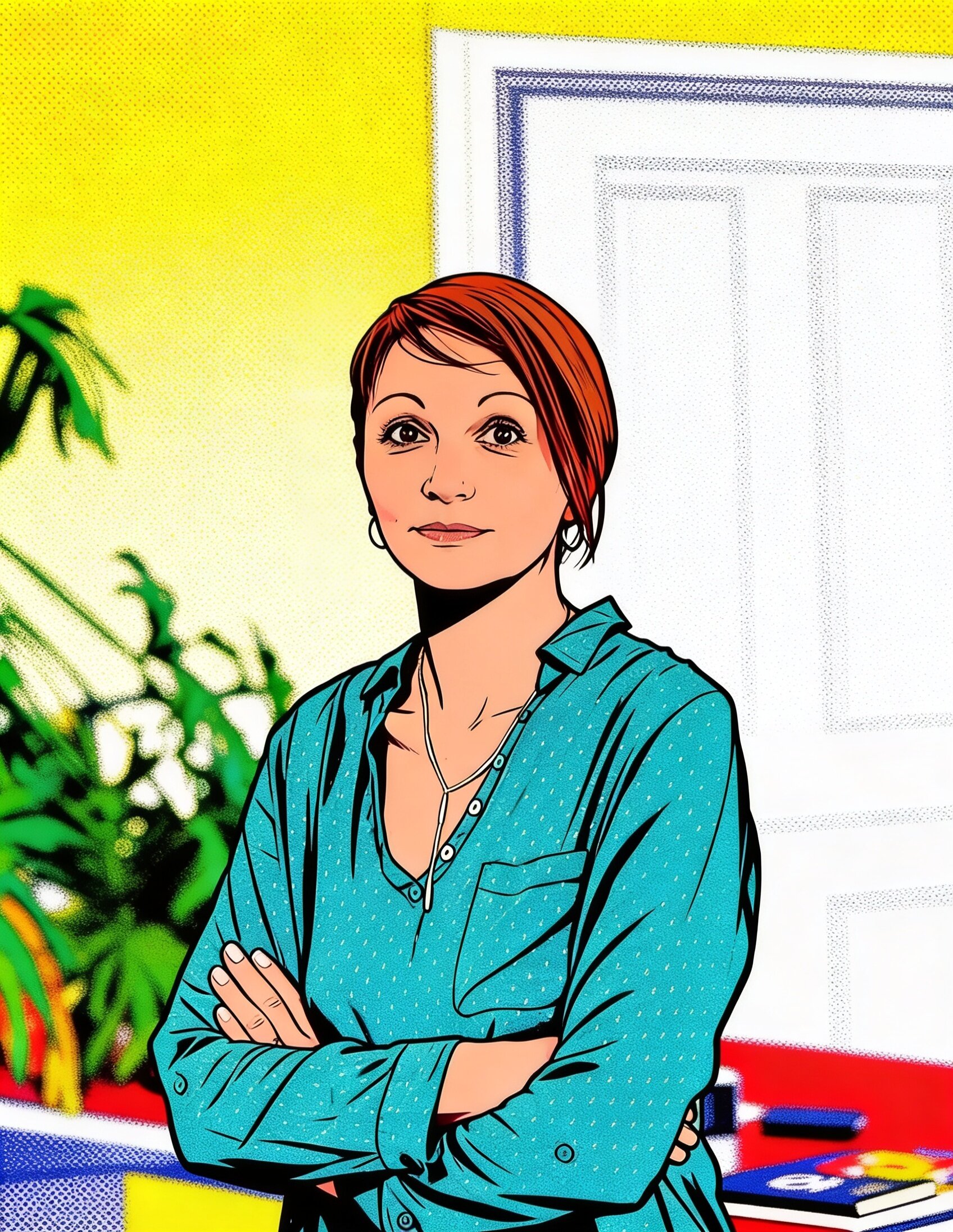 Aur&eacute;lie en style Comics