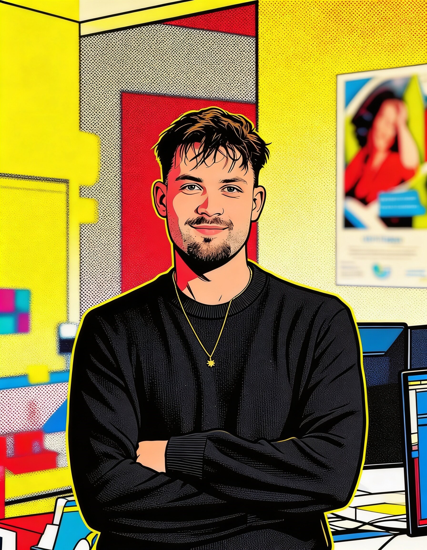 Martin en style Comics