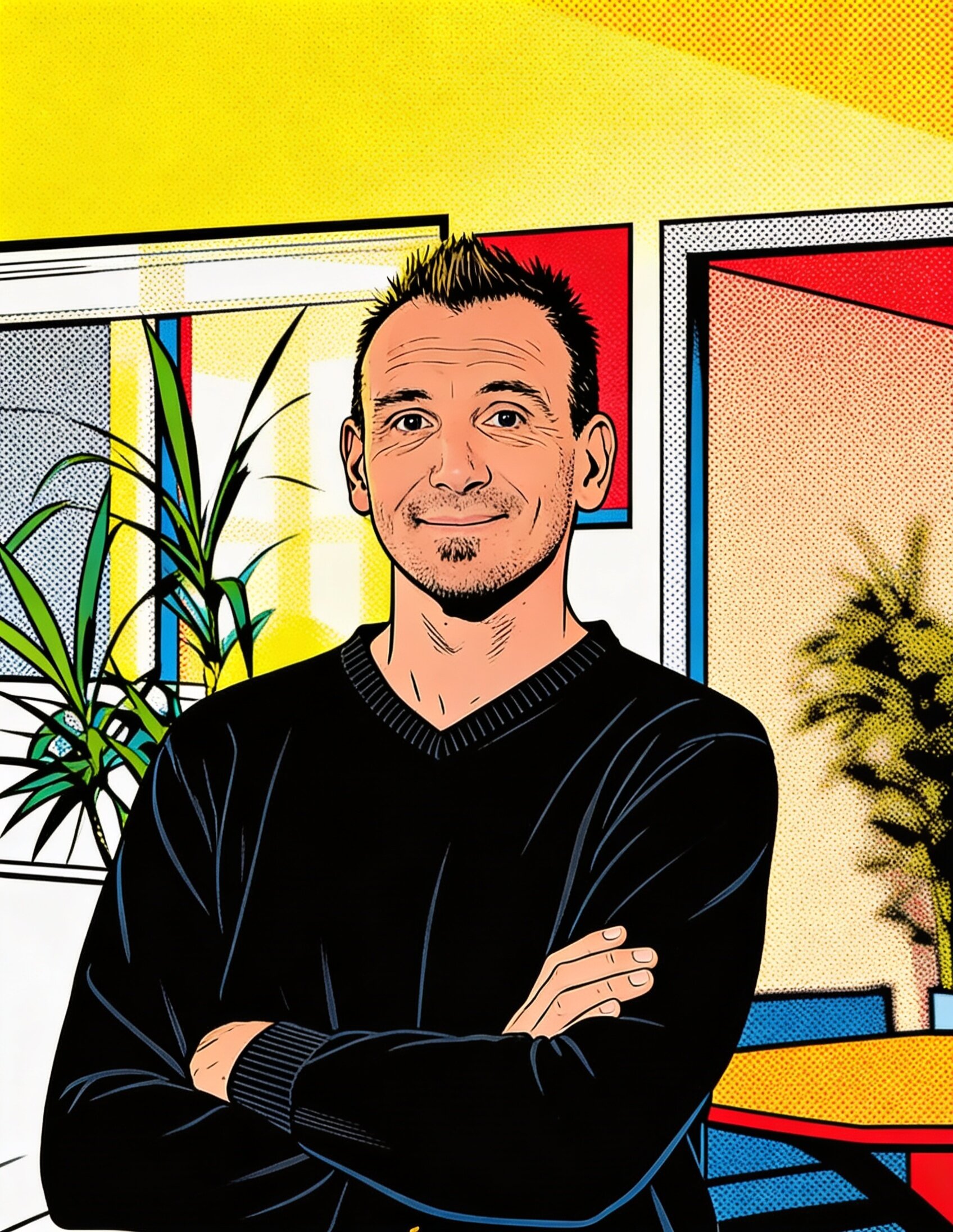 Pierre en style Comics