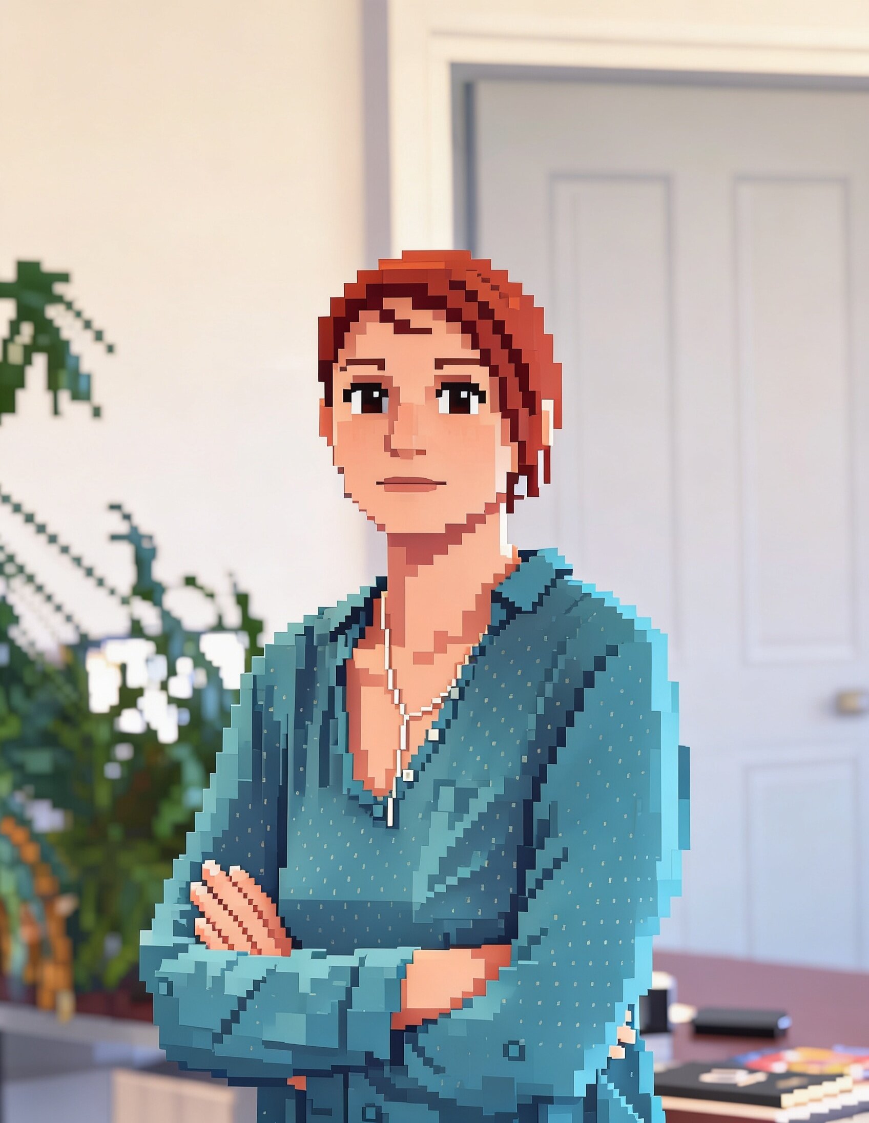 Aur&eacute;lie en style Pixel